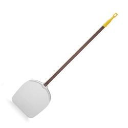 Venezia set - aluminum shovel, pizza turning shovel, oven brush