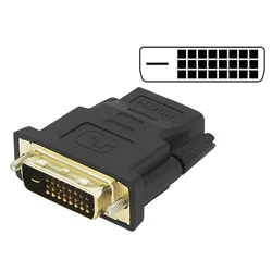 DVI plug - HDMI socket transition