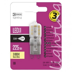 EMOS Lighting LED bulb Classic JC A ++ 2.5W G9 warm white
