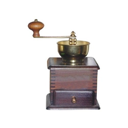 coffee grinder 1930 22cm wood.