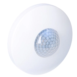 A motion sensor DR-06 In infrared, white, voltage zasilania=230V AC,P=1000W, 360o