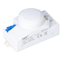 A motion sensor DRM-01 microwave,Un=230V AC,Imax=5A, P=1200W