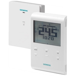 Siemens RDE100.1RFS Programovatelný digitální prostorový termostat, bezdrátový