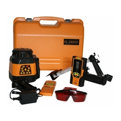 Geo-Fennel FL 245HV rotating laser Range: 0 - 30 m/0 - 350 m | With battery and charger | In a suitcase
