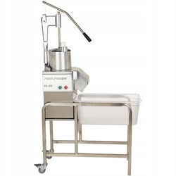 Vegetable slicer CL55 with stand and 2 feeders (400V) | Robot Coupe