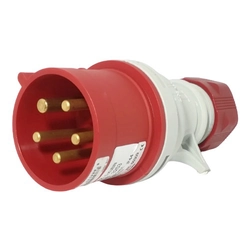 Industrial plug IVB 3253 400V, IP44, 32A, 5-pole screwless (SEZ IVB 3253)