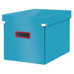 Box, cube, size L, LEITZ Cozy Click & Store, calm blue