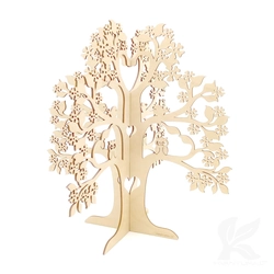 Prefabricated jewelry tree, interior detail, gift for women, greeting tree