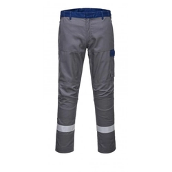 Bizflame Ultra Two-Tone Pants (Gray / Blue, 40)