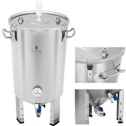 Container boiler fermentation beer fermenter with 30L cooler