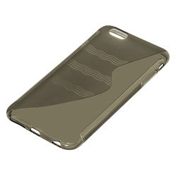 iPhone case 6 6s Plus gray "S"