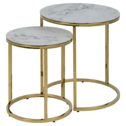 Alisma round coffee table set