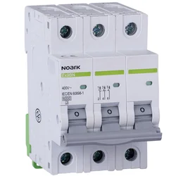 AC Circuit Breaker NOARK Ex9BN 3P 3F B25A