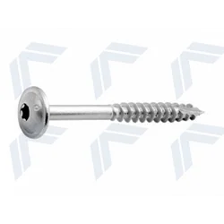 Carpentry disc screw 8x60 A2 AISI304 TORX