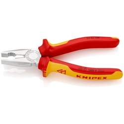 Combination pliers Insulated universal pliers KNIPEX 03 06 180