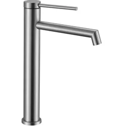 Rea Foss Washbasin Faucet brushed nickel Inox high nickel brush