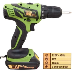 Drill with Procraft PA18PRO battery, 18V, Self-tapping