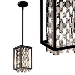 Crystal pendant lamp APP1110-1CP Black