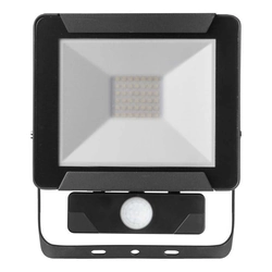 LED floodlight Emos Ideo PIR ZS2731 30W 2400lm 4000K IP54 PIR motion sensor black