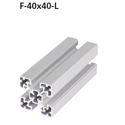 Aluminum profile F 40x40-L