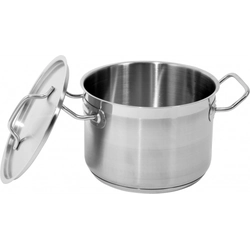 Stainless steel pot, dia. 20cm 4,4L + lid