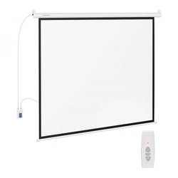 Projection screen 189 x 143 cm, 90 "electric