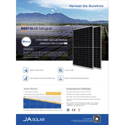  JA Solar JAM54S30 405 MR BF