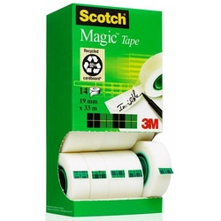 Scotch Magic tapes 19x33m 12 + 2 in a cardboard roll feeder 8-1933R14 3M