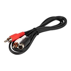 Connection PLUG SVHS-2RCA 1.2m 1 Piece