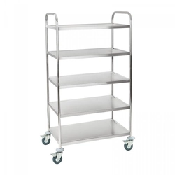 Waiter's trolley - 5 shelves ROYAL CATERING 10010219 RCSW-5