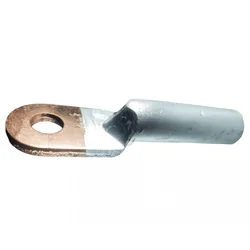 Electrical shoe copper aluminum Cu-Al 185mm2 tubular terminals hole diameter 17mm length 135mm