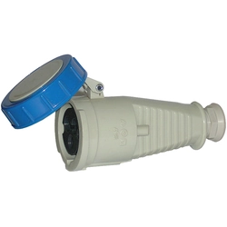 Portable insulating socket 63A / 400V 3p + n + with IP-67