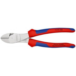 Side Cutting Pliers with increased gear KNIPEX 74 05 200