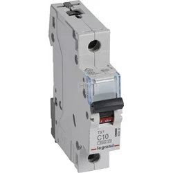 Legrand Legrand circuit breaker 403432 1P C 10A 6kA AC S301 TX3