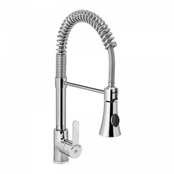 Kitchen mixer with shower - chrome-plated brass - 430 mm hose Monolith 10360011 MO-TA-12
