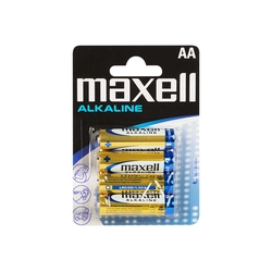 AA алкална батерия 1.5 LR6 MAXELL 4 броя