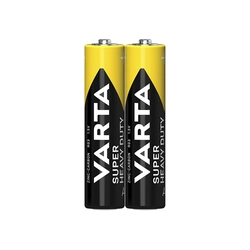 AAA cinko-anglies baterija 1.5 R3 Varta 2 Vnt.