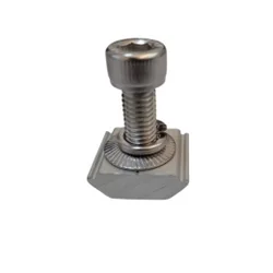 Aluminum nut with screw M8x25