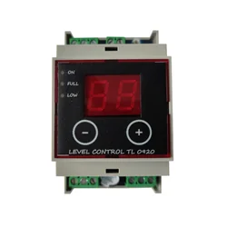 Level regulator with two thresholds BVA TL-0920, 2 thresholds, 3 probes, 2 relays, 230 V a.c.