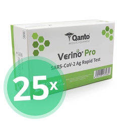 Antigenní test pro výtěr z nosu Verino Pro, balení 25ks
