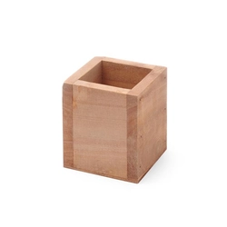 Wooden utensil tray 80x80x95 mm