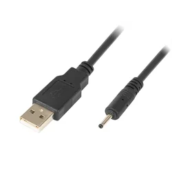 USB A connection - DC plug 0,7/2,5 TABLET