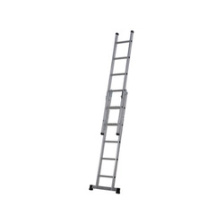 Abru two-part sliding ladder 2 x 9 degrees | 4 m | Aluminum