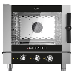 Abur combinat ICEM051E | 5x GN 1/1 | 5x 600x400 | Alphatech de Lainox | control manual