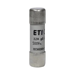 AC cylindrical fuse 32A/500V CH14x51 gG, ETI