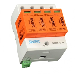 AC odvodnik prenapetosti Simet ST30 B+C (T1+T2) 4P