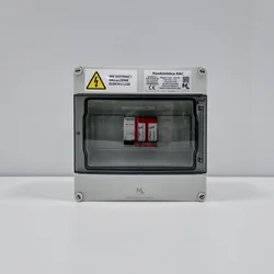 AC-Schaltanlage TYP21 - RAC21/1F/B16A/T2 bis 3,5kW - SCHNEIDER K60N-B16-1 / IP65 / 400V AC / 1000V DC / INT.