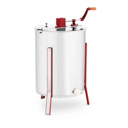 Manual, diagonal, 4-frame honey extractor