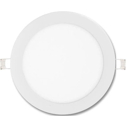 LEDsviti Dimmable white circular built-in LED panel 225mm 18W day white (6754) + 1x dimmable source