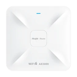 Access Point Wireless AX3000 Dual-Band, Wi-Fi 6, 1x RJ45 2.5G, 1x RJ45 1G, Cloud Management - Ruijie RG-RAP2260